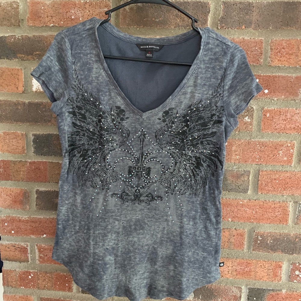 Rock & Republic short sleeve top size small